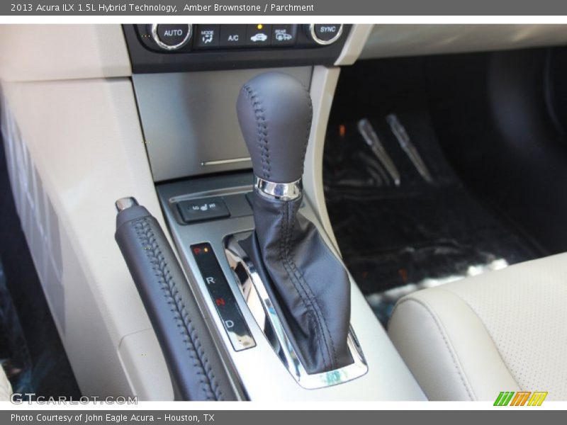 Amber Brownstone / Parchment 2013 Acura ILX 1.5L Hybrid Technology