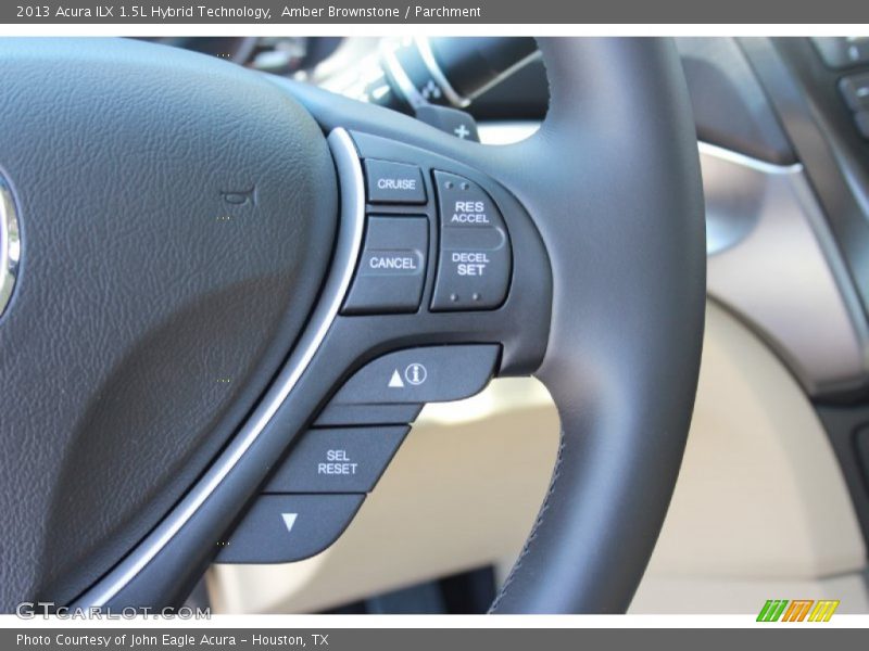 Amber Brownstone / Parchment 2013 Acura ILX 1.5L Hybrid Technology