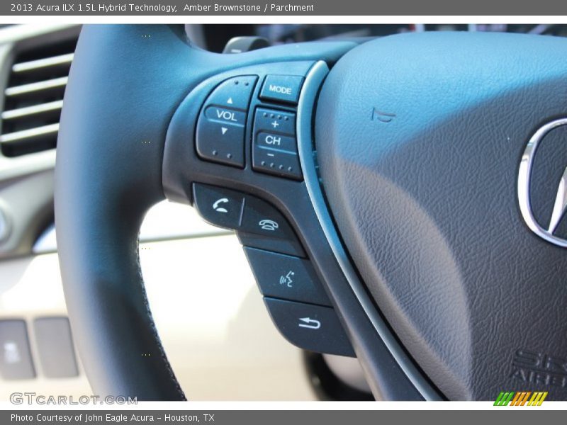 Amber Brownstone / Parchment 2013 Acura ILX 1.5L Hybrid Technology