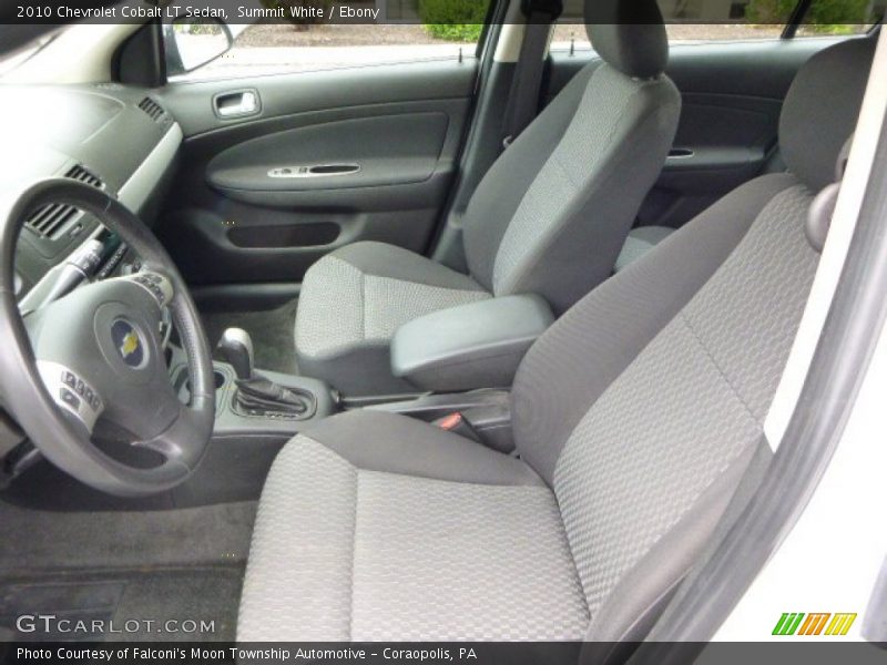 Summit White / Ebony 2010 Chevrolet Cobalt LT Sedan