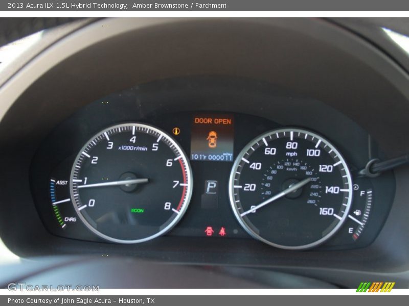 Amber Brownstone / Parchment 2013 Acura ILX 1.5L Hybrid Technology