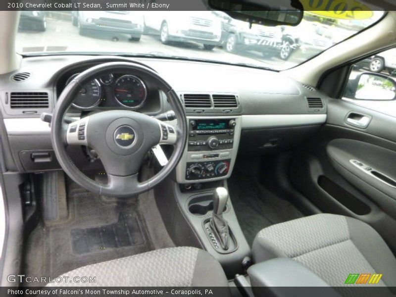 Ebony Interior - 2010 Cobalt LT Sedan 