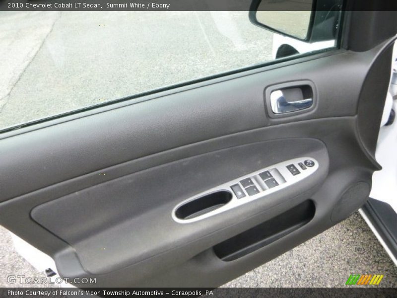 Summit White / Ebony 2010 Chevrolet Cobalt LT Sedan