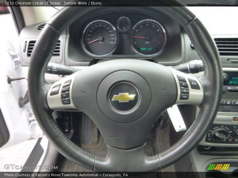Summit White / Ebony 2010 Chevrolet Cobalt LT Sedan