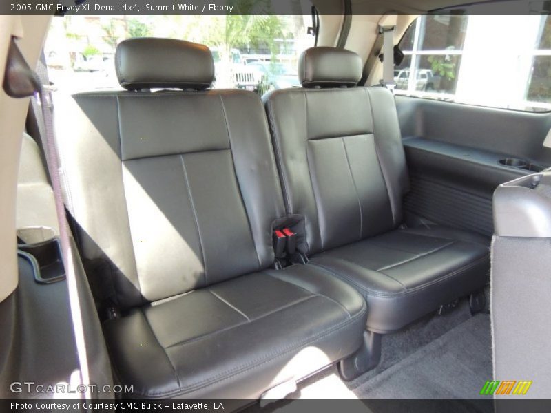 Rear Seat of 2005 Envoy XL Denali 4x4