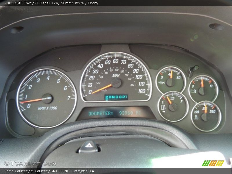  2005 Envoy XL Denali 4x4 XL Denali 4x4 Gauges
