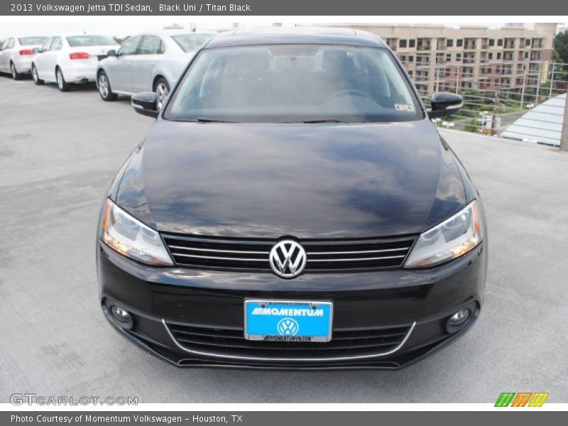 Black Uni / Titan Black 2013 Volkswagen Jetta TDI Sedan