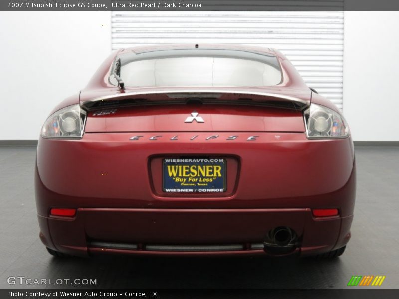 Ultra Red Pearl / Dark Charcoal 2007 Mitsubishi Eclipse GS Coupe