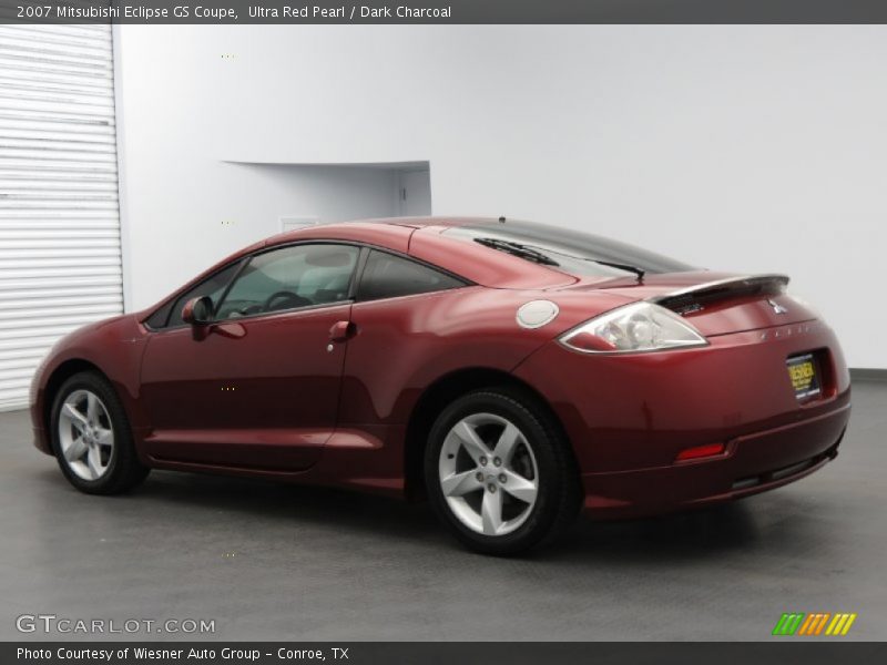 Ultra Red Pearl / Dark Charcoal 2007 Mitsubishi Eclipse GS Coupe