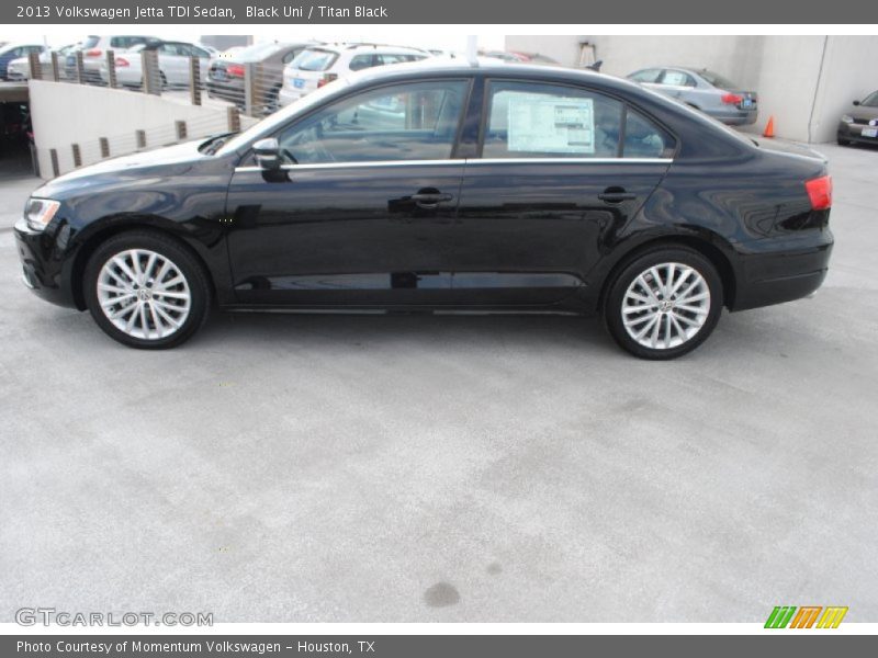 Black Uni / Titan Black 2013 Volkswagen Jetta TDI Sedan