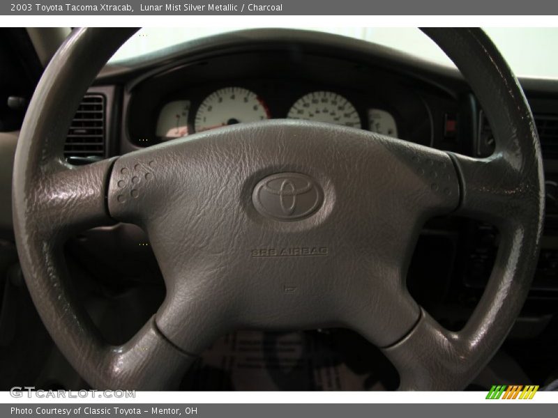 Lunar Mist Silver Metallic / Charcoal 2003 Toyota Tacoma Xtracab