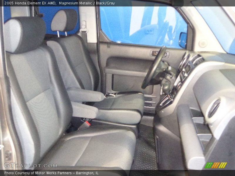 Magnesium Metallic / Black/Gray 2005 Honda Element EX AWD