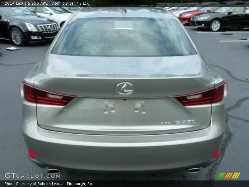 Atomic Silver / Black 2014 Lexus IS 250 AWD