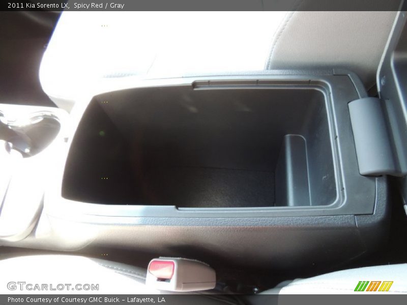 Spicy Red / Gray 2011 Kia Sorento LX