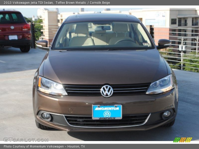 Toffee Brown Metallic / Cornsilk Beige 2013 Volkswagen Jetta TDI Sedan