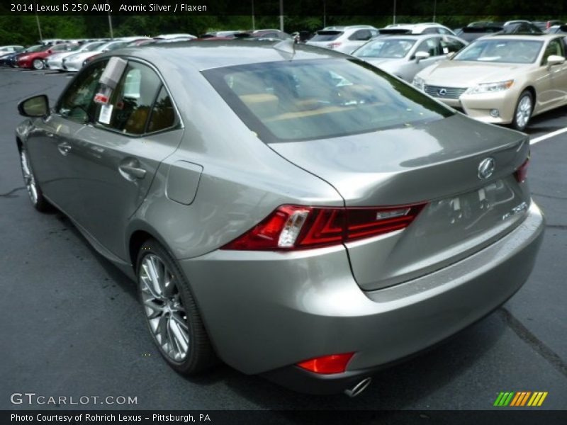 Atomic Silver / Flaxen 2014 Lexus IS 250 AWD