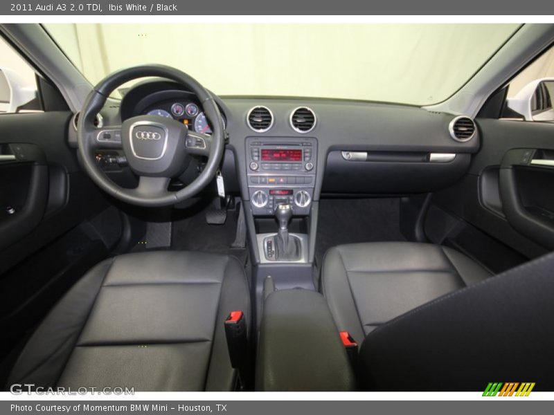 Ibis White / Black 2011 Audi A3 2.0 TDI