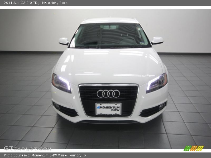 Ibis White / Black 2011 Audi A3 2.0 TDI