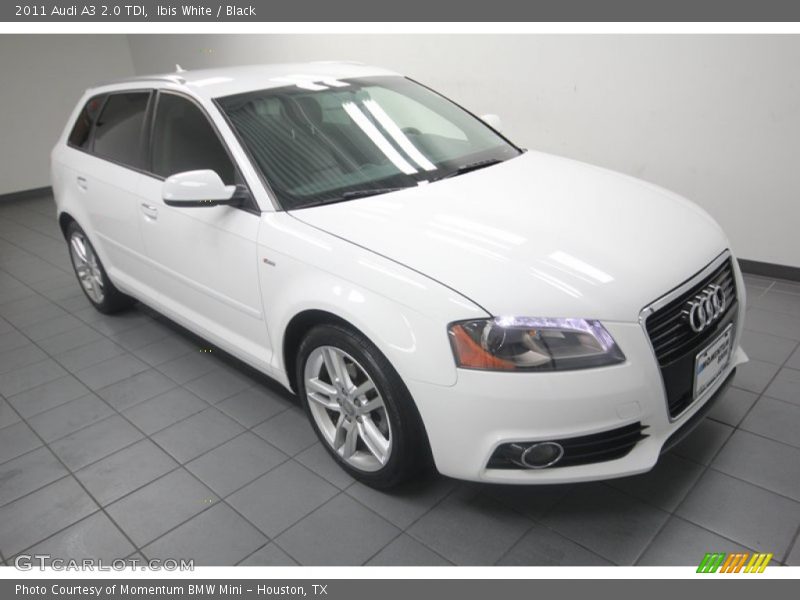 Ibis White / Black 2011 Audi A3 2.0 TDI