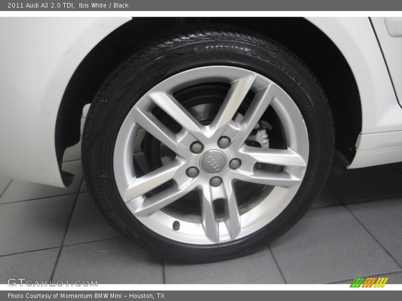 Ibis White / Black 2011 Audi A3 2.0 TDI
