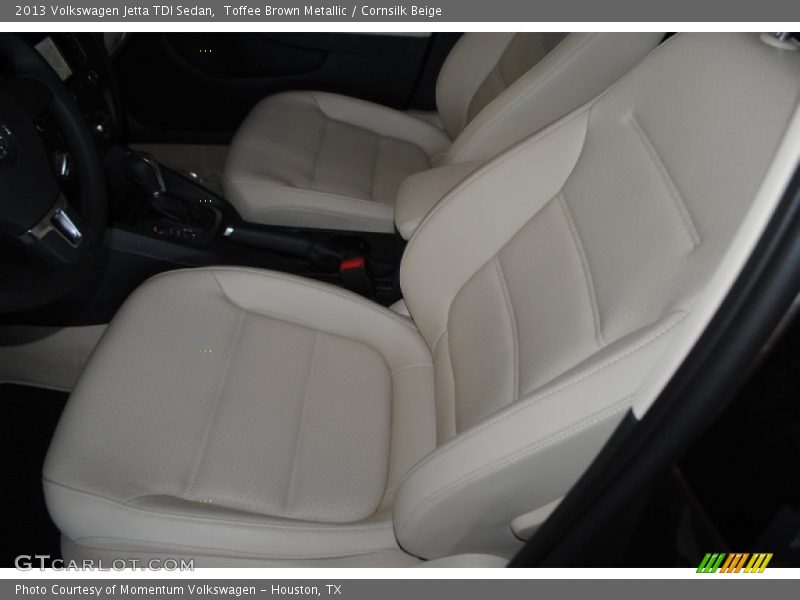 Toffee Brown Metallic / Cornsilk Beige 2013 Volkswagen Jetta TDI Sedan