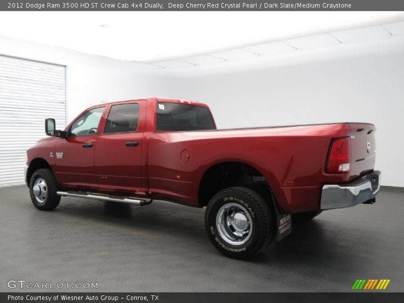  2012 Ram 3500 HD ST Crew Cab 4x4 Dually Deep Cherry Red Crystal Pearl