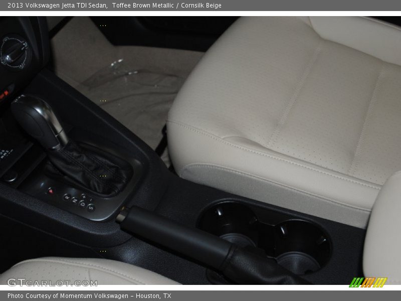 Toffee Brown Metallic / Cornsilk Beige 2013 Volkswagen Jetta TDI Sedan