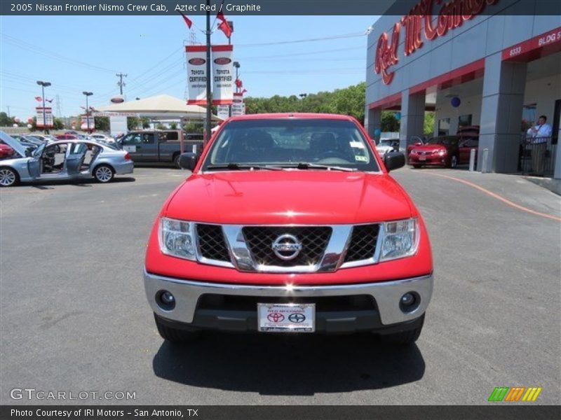 Aztec Red / Graphite 2005 Nissan Frontier Nismo Crew Cab