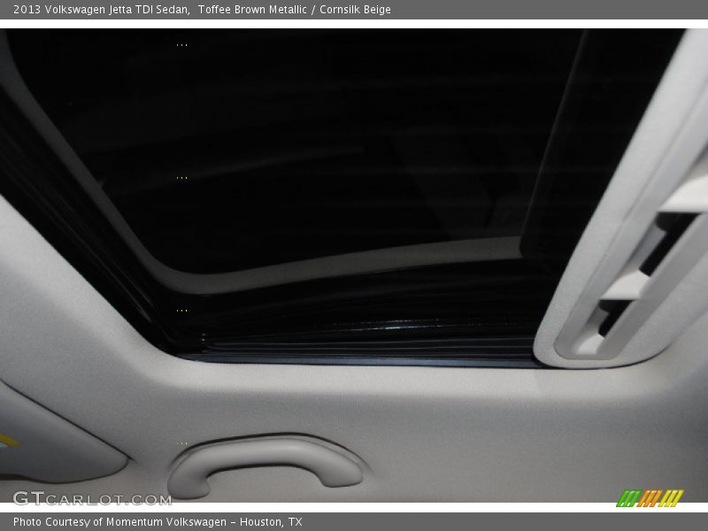 Toffee Brown Metallic / Cornsilk Beige 2013 Volkswagen Jetta TDI Sedan