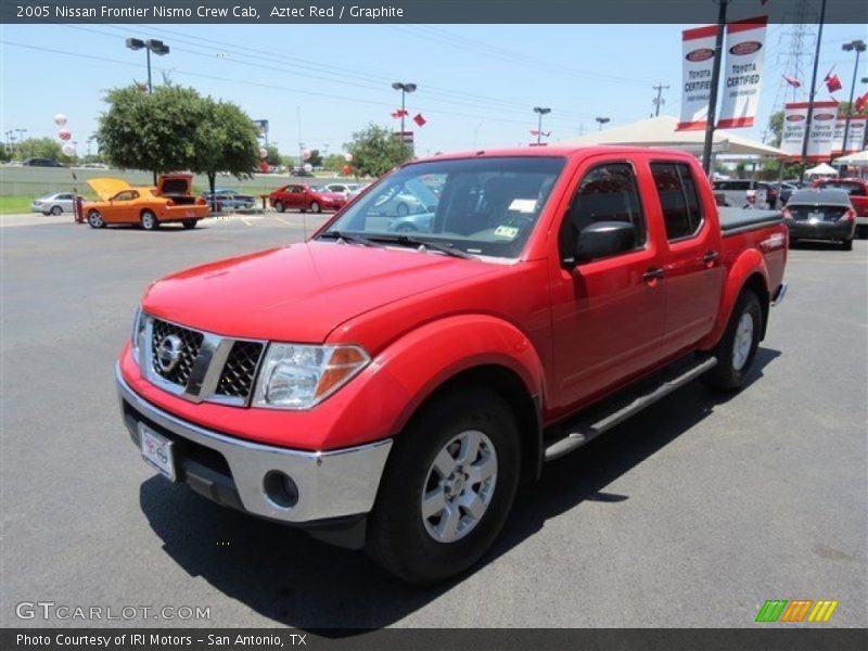 Aztec Red / Graphite 2005 Nissan Frontier Nismo Crew Cab
