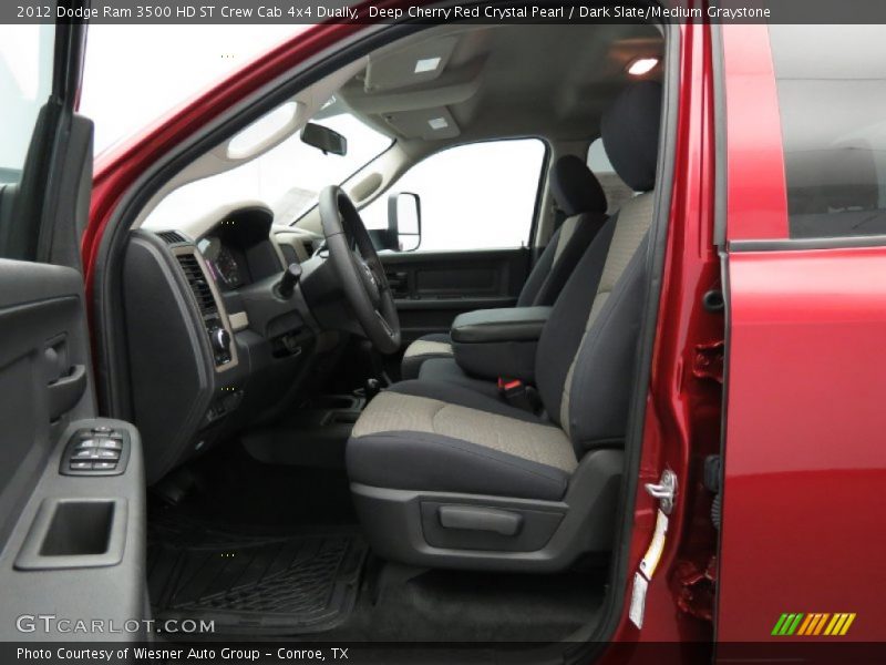 Deep Cherry Red Crystal Pearl / Dark Slate/Medium Graystone 2012 Dodge Ram 3500 HD ST Crew Cab 4x4 Dually