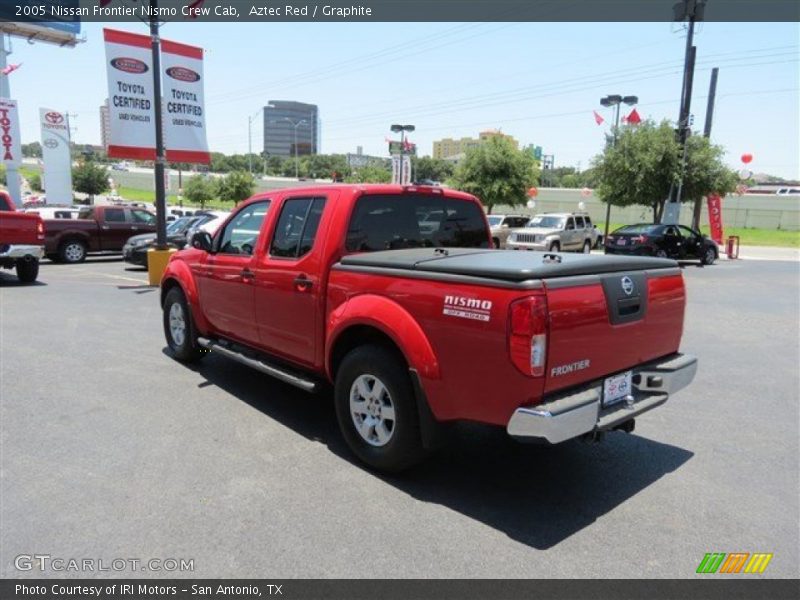 Aztec Red / Graphite 2005 Nissan Frontier Nismo Crew Cab