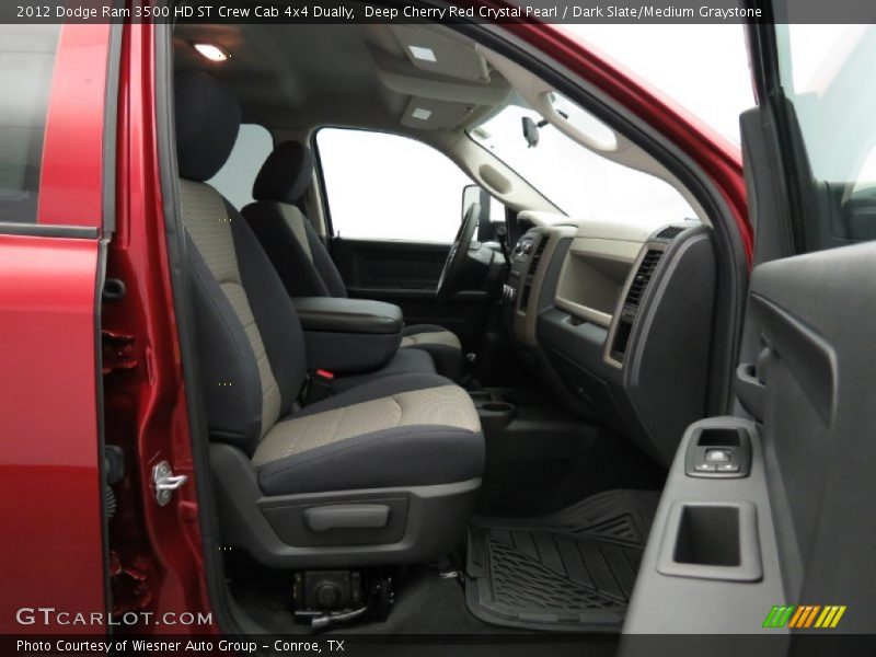 Deep Cherry Red Crystal Pearl / Dark Slate/Medium Graystone 2012 Dodge Ram 3500 HD ST Crew Cab 4x4 Dually