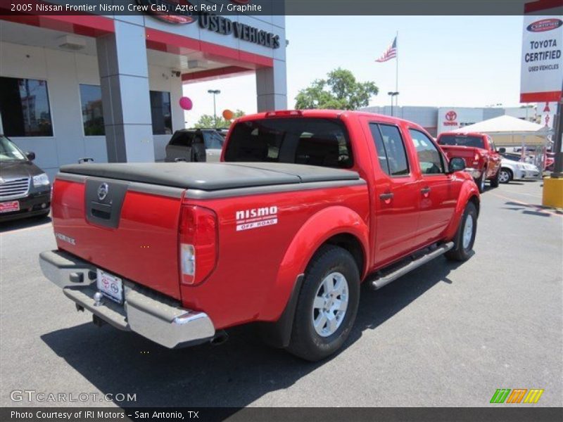 Aztec Red / Graphite 2005 Nissan Frontier Nismo Crew Cab