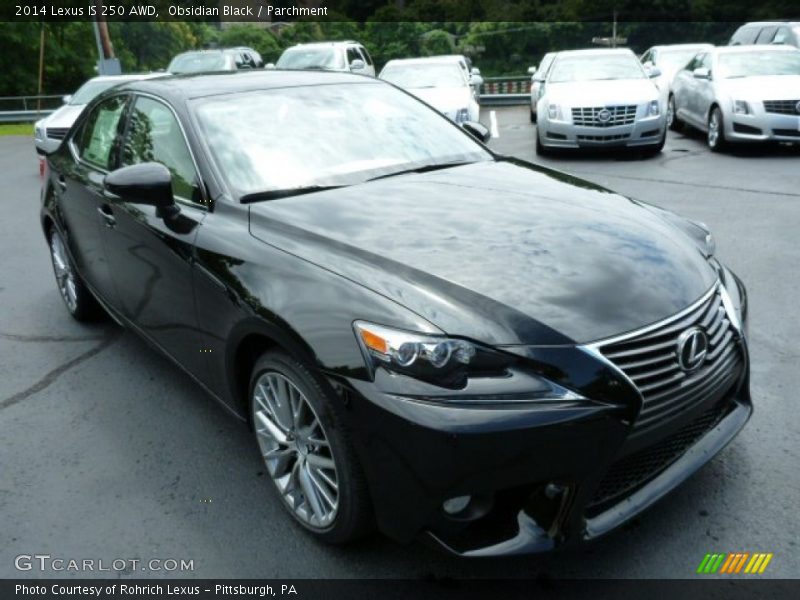 Obsidian Black / Parchment 2014 Lexus IS 250 AWD