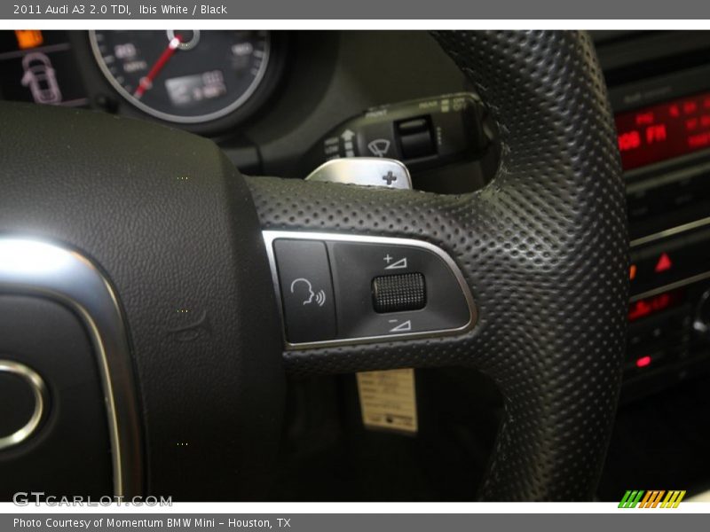Ibis White / Black 2011 Audi A3 2.0 TDI