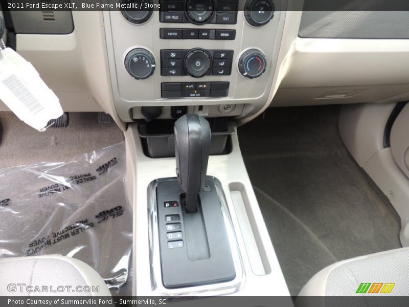 Blue Flame Metallic / Stone 2011 Ford Escape XLT