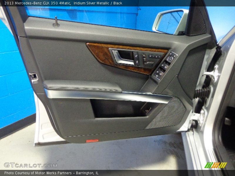 Iridium Silver Metallic / Black 2013 Mercedes-Benz GLK 350 4Matic