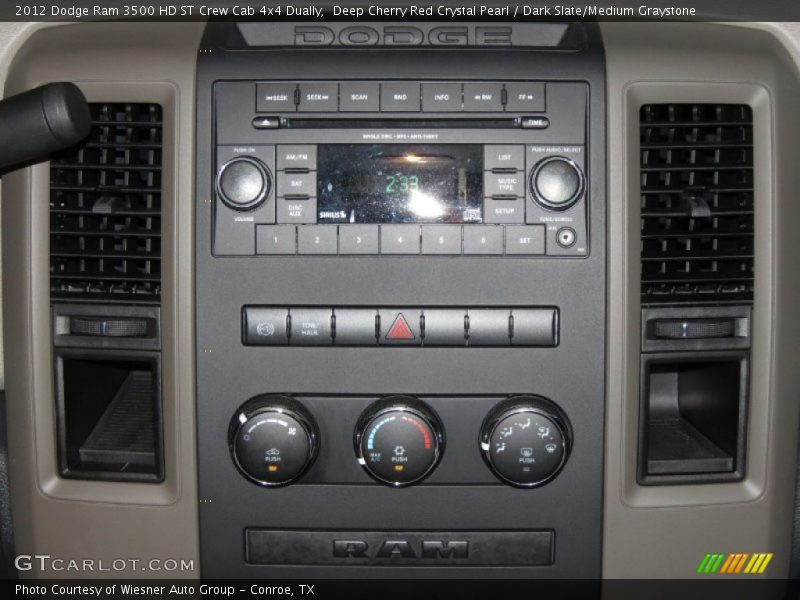 Controls of 2012 Ram 3500 HD ST Crew Cab 4x4 Dually
