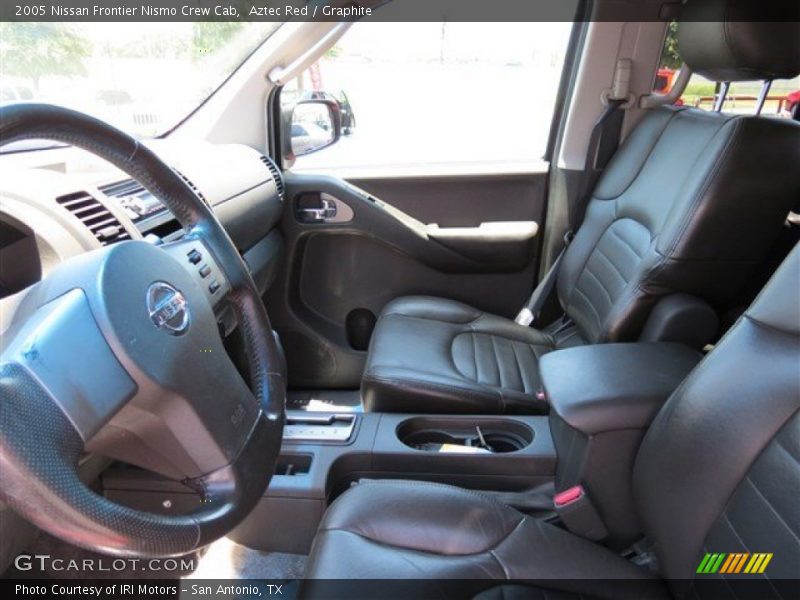 Aztec Red / Graphite 2005 Nissan Frontier Nismo Crew Cab