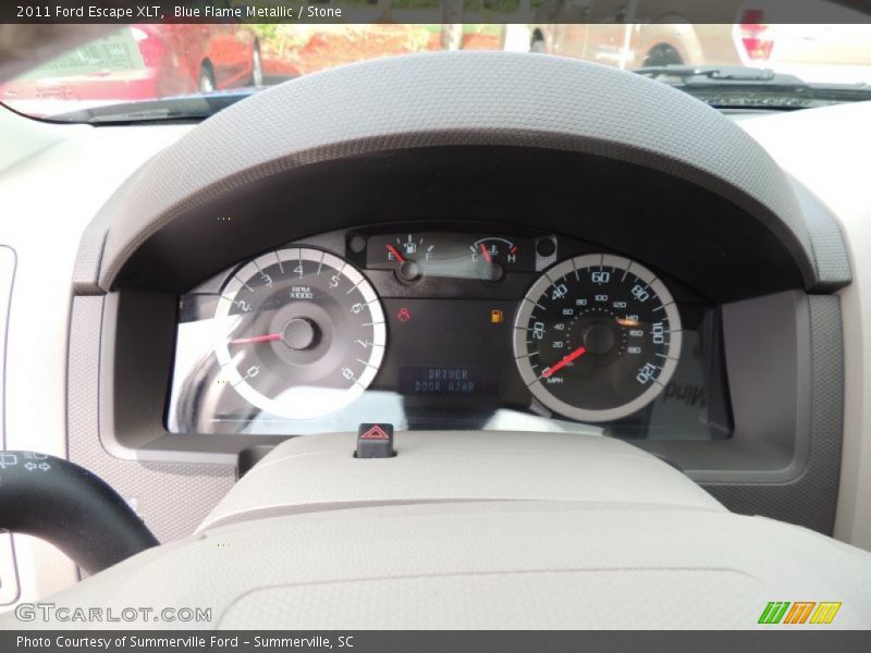 Blue Flame Metallic / Stone 2011 Ford Escape XLT