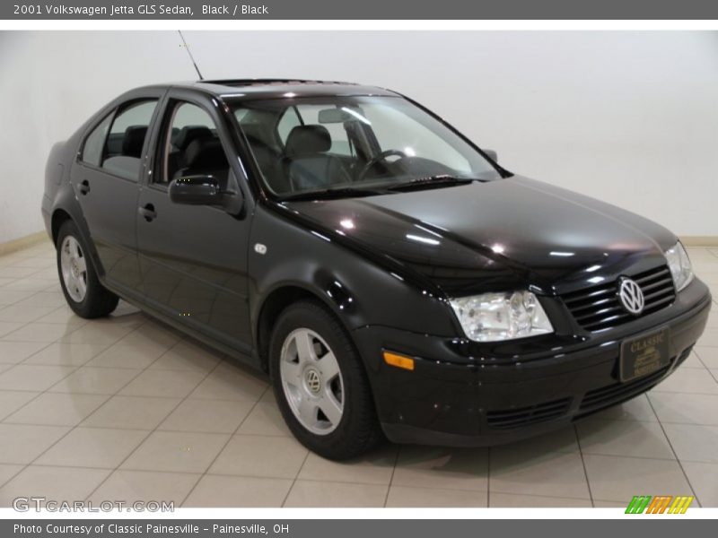 Black / Black 2001 Volkswagen Jetta GLS Sedan