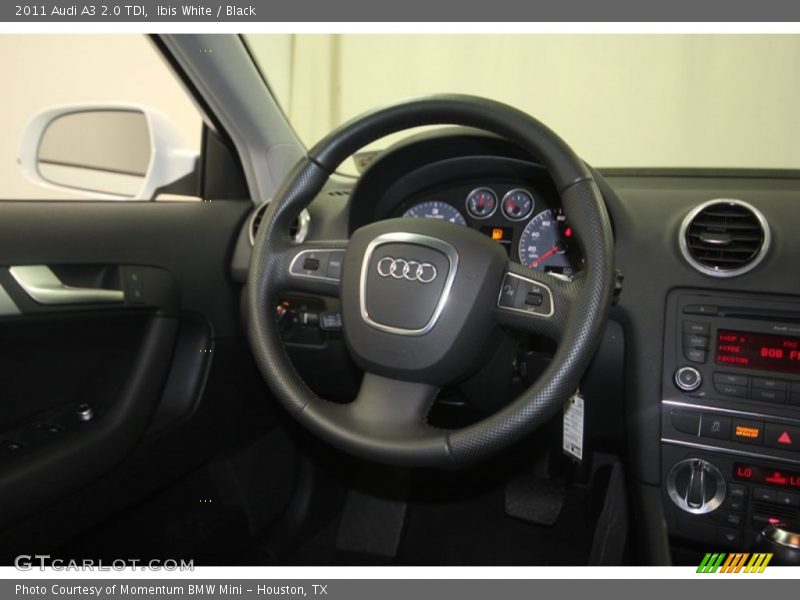 Ibis White / Black 2011 Audi A3 2.0 TDI