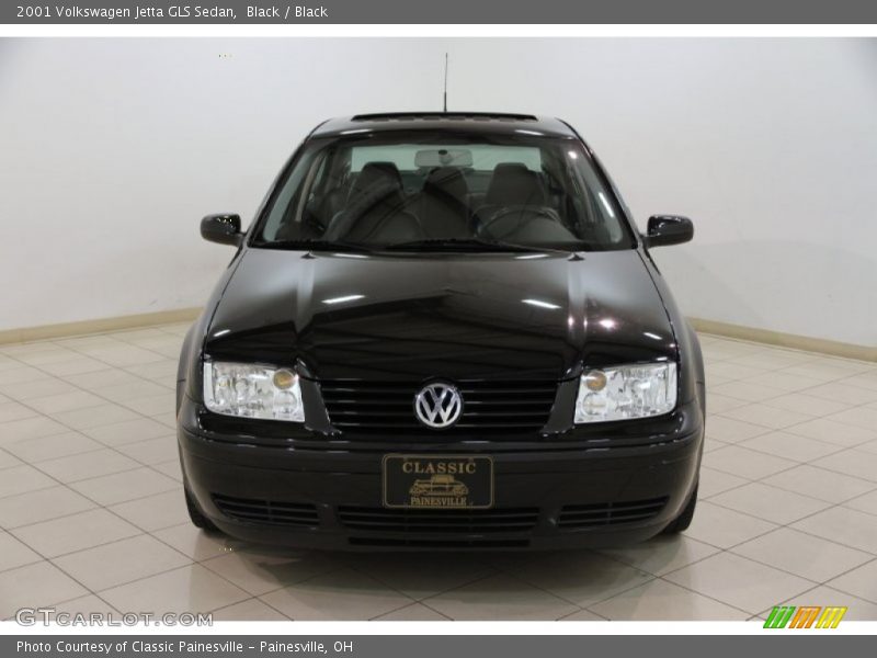 Black / Black 2001 Volkswagen Jetta GLS Sedan