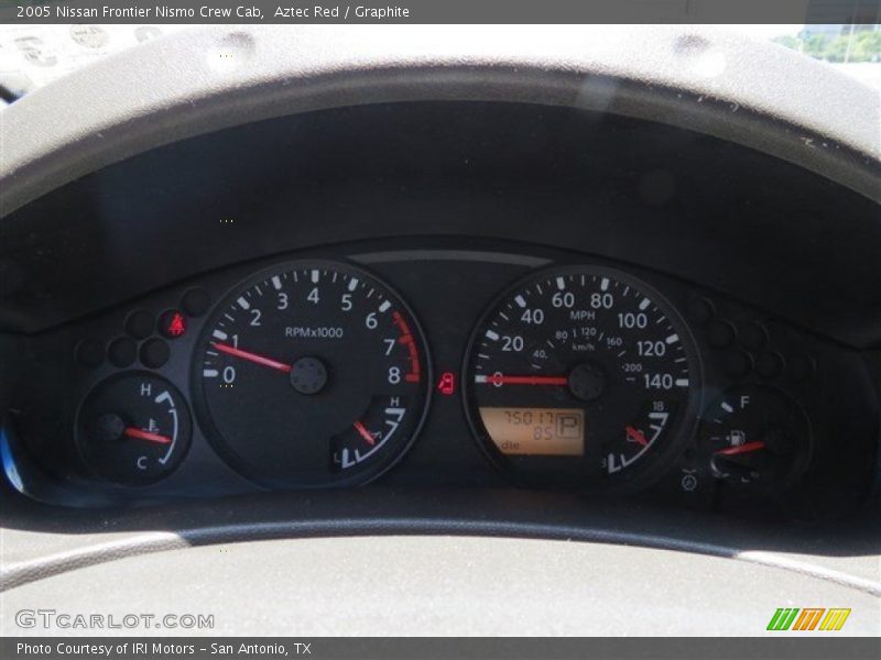 Aztec Red / Graphite 2005 Nissan Frontier Nismo Crew Cab