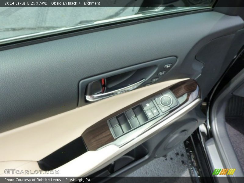 Obsidian Black / Parchment 2014 Lexus IS 250 AWD