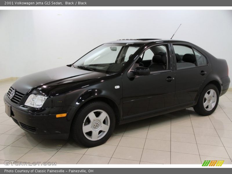 Black / Black 2001 Volkswagen Jetta GLS Sedan