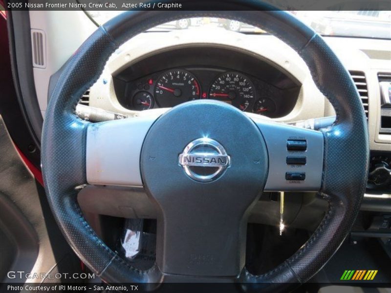 Aztec Red / Graphite 2005 Nissan Frontier Nismo Crew Cab