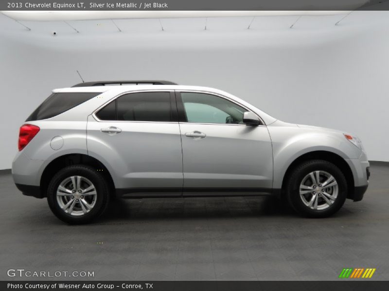 Silver Ice Metallic / Jet Black 2013 Chevrolet Equinox LT