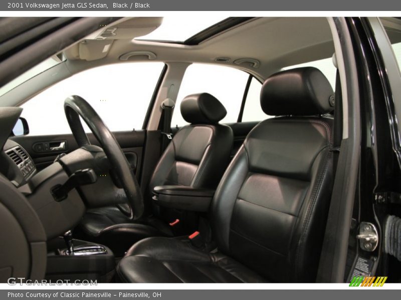 Black / Black 2001 Volkswagen Jetta GLS Sedan